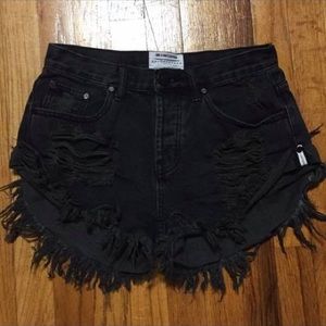 One Teaspoon denim shorts